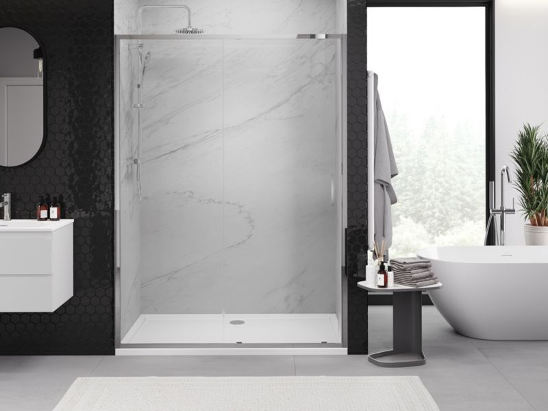 Drzwi prysznicowe Mexen Exo transparentne 130x200 cm 1 szt.