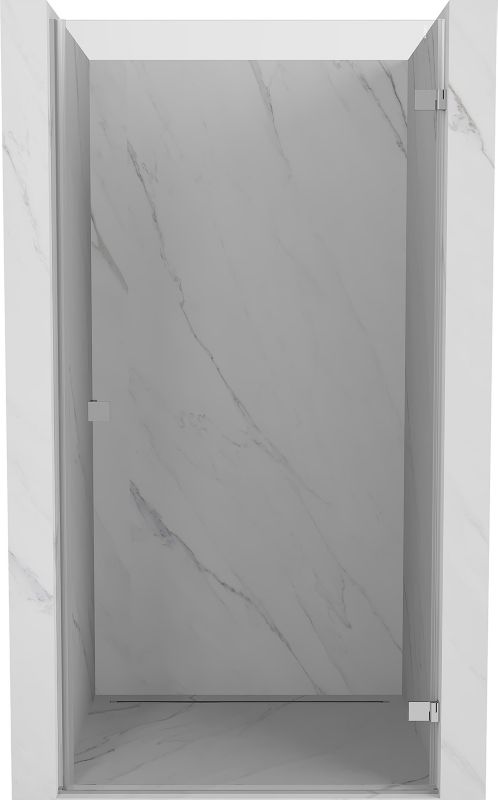 Drzwi prysznicowe Mexen Lunar-B transparent 80x200 cm, chrom 1 szt.