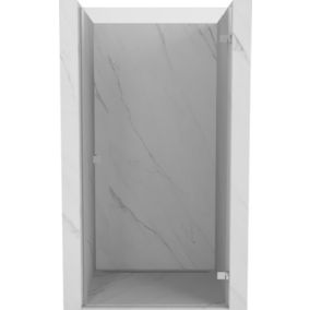 Drzwi prysznicowe Mexen Lunar-B transparent 80x200 cm, chrom 1 szt.