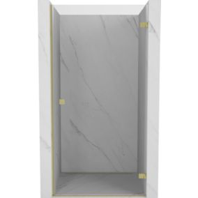 Drzwi prysznicowe Mexen Lunar-B złote 90x200 cm 1 szt.
