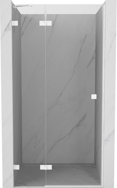 Drzwi prysznicowe Mexen Lunar białe 90x200 cm 1 szt.