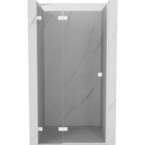 Drzwi prysznicowe Mexen Lunar białe 90x200 cm 1 szt.