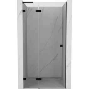 Drzwi prysznicowe Mexen Lunar L czarne 85x200 cm 1 szt.