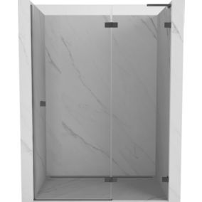 Drzwi prysznicowe Mexen Lunar L gun metal 135x200 cm 1 szt.