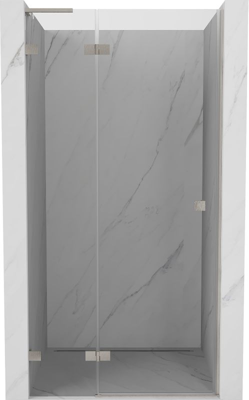 Drzwi prysznicowe Mexen Lunar L nikiel szczotkowany 90x200 cm 1 szt.