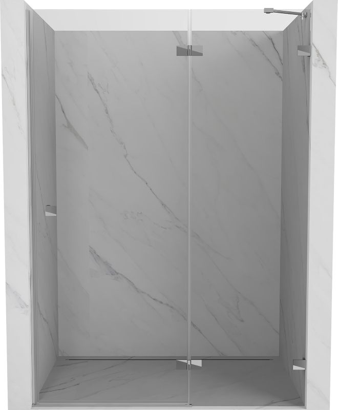 Drzwi prysznicowe Mexen Lunar transparent chrom 140x200 cm 1 szt.