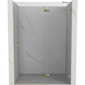 Drzwi prysznicowe Mexen Lunar złote 135x200 cm 834-135-000-50-00-P 1 szt.