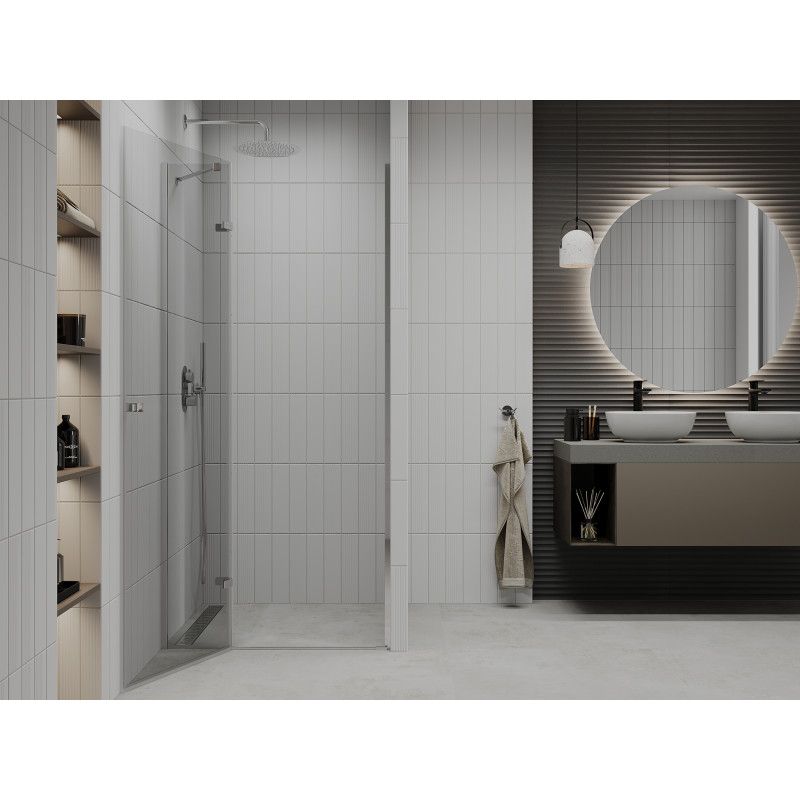 Drzwi prysznicowe Mexen Roma transparent chrom 100 cm 1 szt.