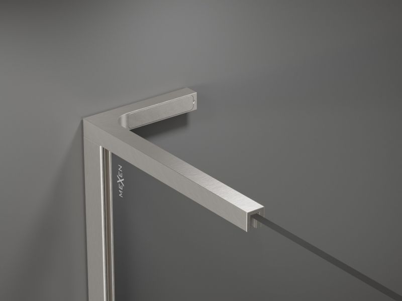 Drzwi prysznicowe Mexen Velar grafit 150 cm 1 szt.