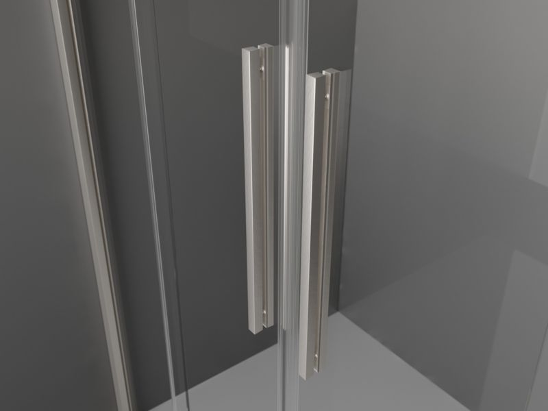 Drzwi prysznicowe Mexen Velar grafit 150 cm 1 szt.