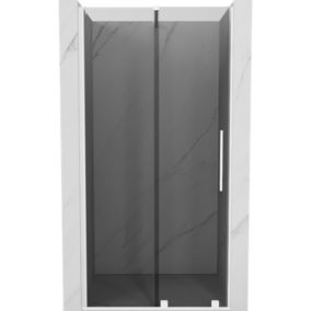 Drzwi prysznicowe Mexen Velar grafit-białe 100x200 cm 1 szt.