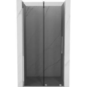 Drzwi prysznicowe Mexen Velar grafitowe 90x200 cm 1 szt.