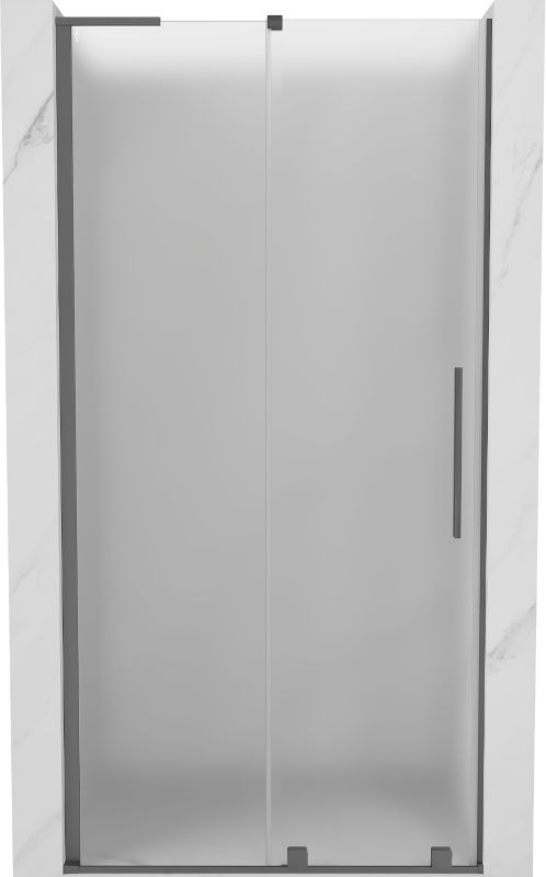 Drzwi prysznicowe Mexen Velar L szron gun metal 90 cm 1 szt.