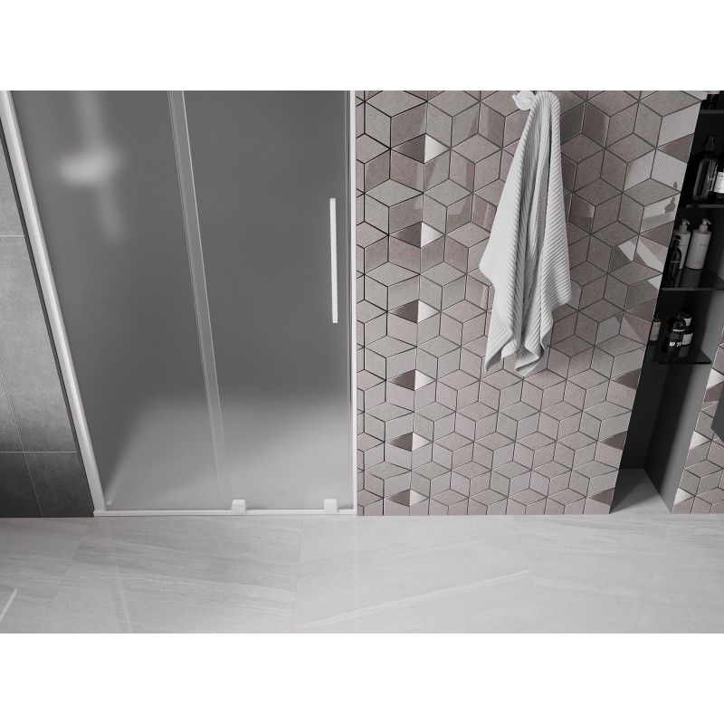 Drzwi prysznicowe Mexen Velar szron 100x200 cm 1 szt.