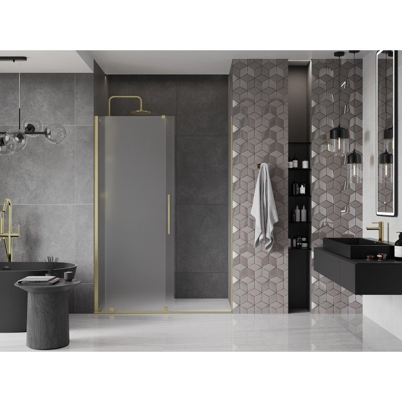Drzwi prysznicowe Mexen Velar szron 130 cm 1 szt.