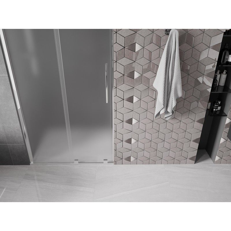 Drzwi prysznicowe Mexen Velar szron 90x200 cm 1 szt.