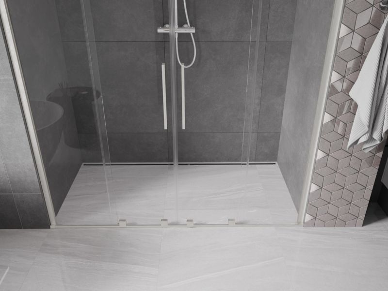 Drzwi prysznicowe Mexen Velar transparent 180x200 cm 1 szt.