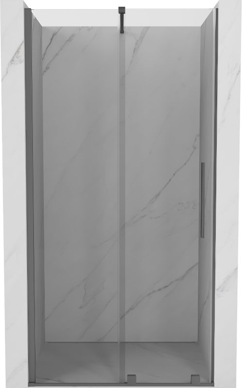 Drzwi prysznicowe Mexen Velar transparent gun metal 100x200 cm 1 szt.