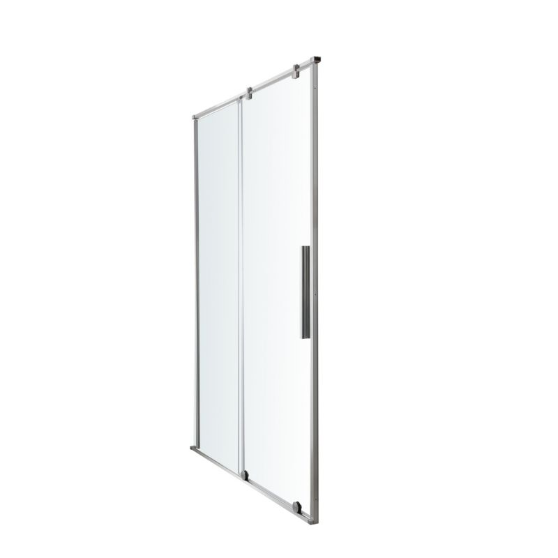 Drzwi prysznicowe przesuwne GoodHome Ezili 100 cm chrom/transparentne