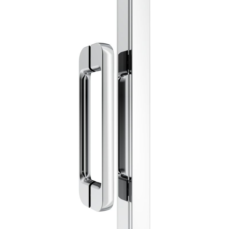 Drzwi prysznicowe przesuwne GoodHome Maza 120 cm chrom/transparentne