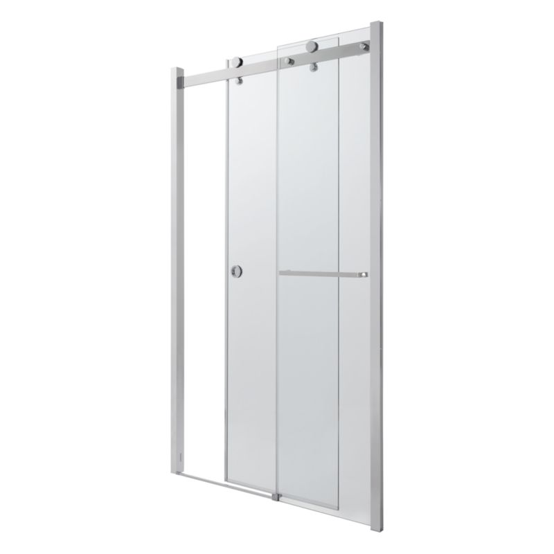 Drzwi prysznicowe przesuwne GoodHome Naya 120 x 195 cm szkło transparentne