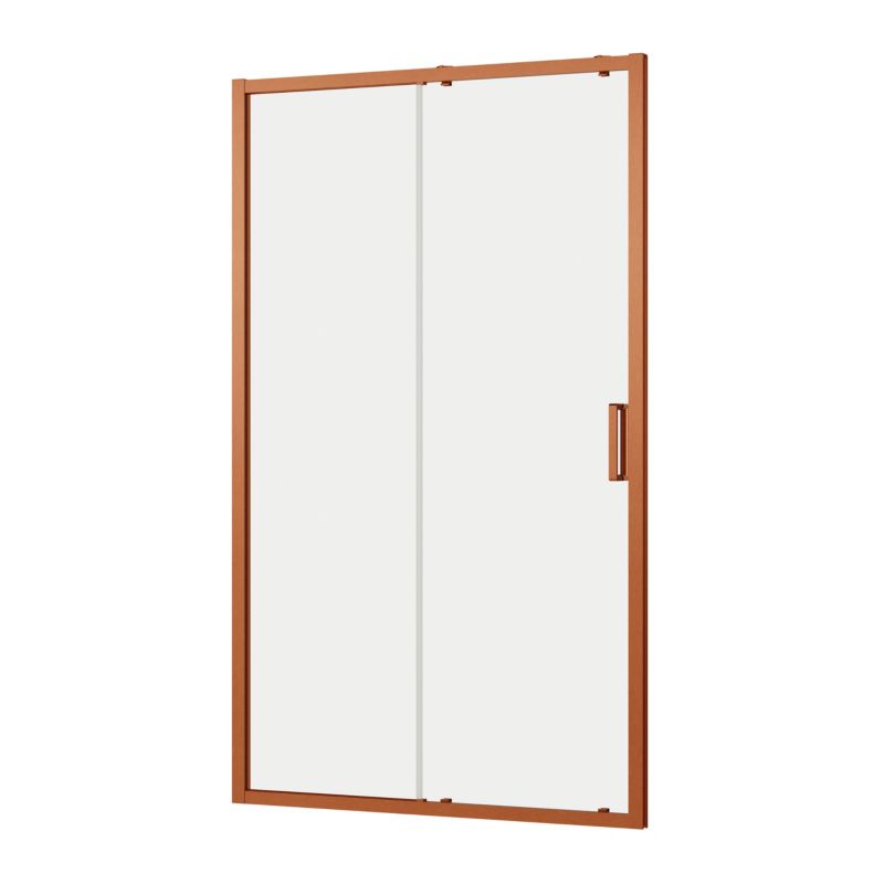 Drzwi prysznicowe przesuwne Ledava 120 cm miedziane/transparentne