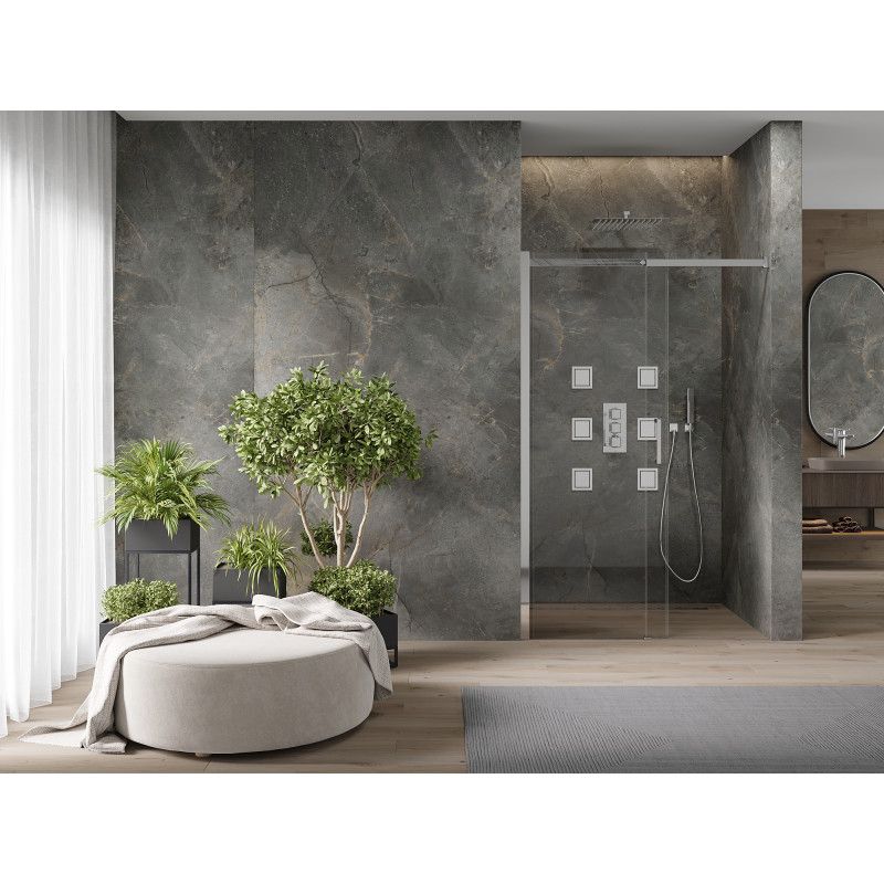 Drzwi prysznicowe przesuwne Mexen Omega transparent 160x190 cm 1 szt.