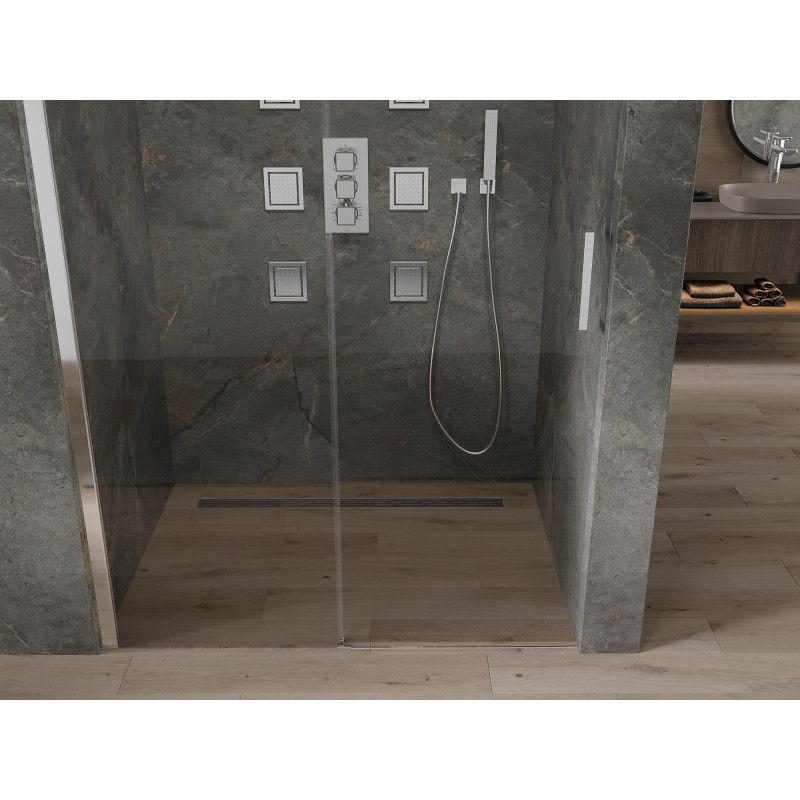 Drzwi prysznicowe przesuwne Mexen Omega transparent 160x190 cm 1 szt.