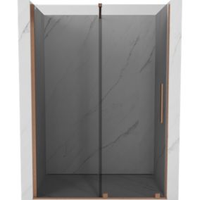 Drzwi prysznicowe przesuwne Mexen Velar grafit 150x200 cm 1 szt.