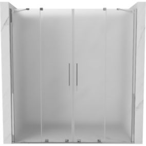 Drzwi prysznicowe przesuwne Mexen Velar szron 170x200 cm 1 szt.