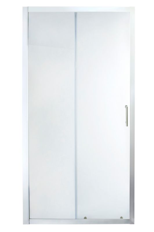 Drzwi prysznicowe przesuwne Onega 100 cm chrom/transparentne