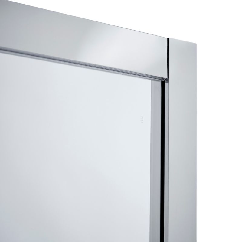 Drzwi prysznicowe przesuwne Zilia 140 x 200 cm inox/transparentne