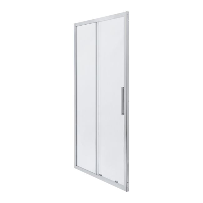 Drzwi prysznicowe przesuwne Zilia 160 x 200 cm inox/transparentne