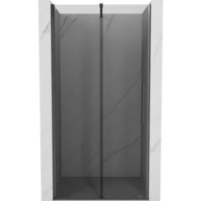 Drzwi prysznicowe rozsuwane Mexen Velar grafit 100x200 cm 1 szt.