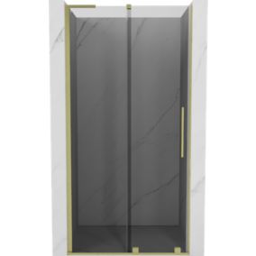 Drzwi prysznicowe rozsuwane Mexen Velar grafit 90 cm 1 szt.