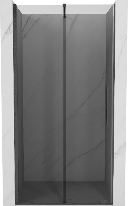 Drzwi prysznicowe rozsuwane Mexen Velar grafit gun gray 90x200 cm 1 szt.