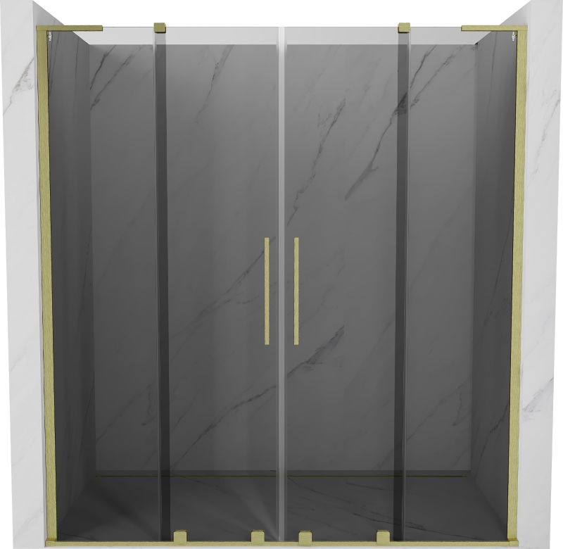 Drzwi prysznicowe rozsuwane Mexen Velar L grafit 180x200 cm 1 szt.