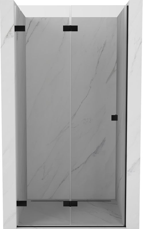 Drzwi prysznicowe składane Mexen Lunar-F czarne 75x200 cm 836-075-000-70-00-L 1 szt.