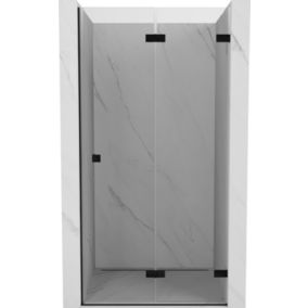 Drzwi prysznicowe składane Mexen Lunar-F czarne 75x200 cm 836-075-000-70-00-P 1 szt.