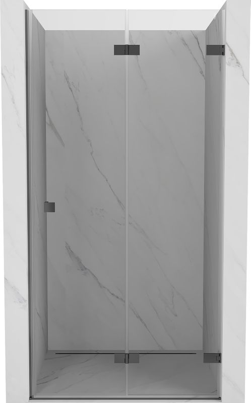 Drzwi prysznicowe składane Mexen Lunar-F gun metal 65x200 cm 1 szt.