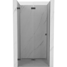 Drzwi prysznicowe składane Mexen Lunar-F transparent gun gray 80x200 cm 836-080-000-66-00-L 1 szt.