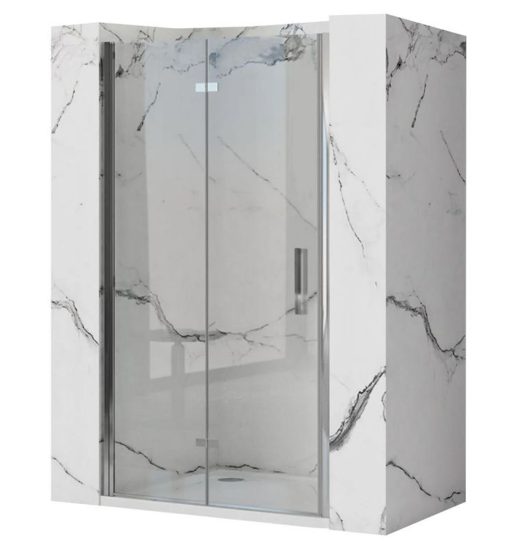Drzwi Prysznicowe Składane Rea Molier 100 Chrom 2,3X100X190Cm 1 Szt