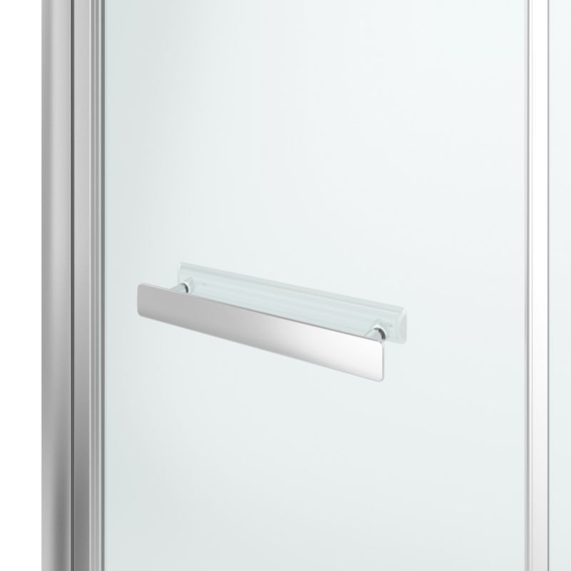 Drzwi prysznicowe składane GoodHome Beloya 120 cm chrom/transparentne