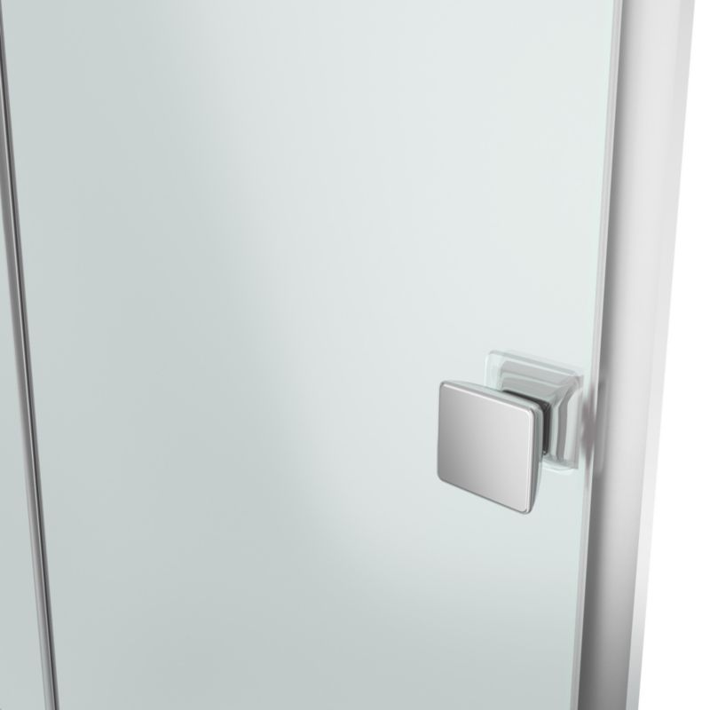 Drzwi prysznicowe składane GoodHome Beloya 120 cm chrom/transparentne