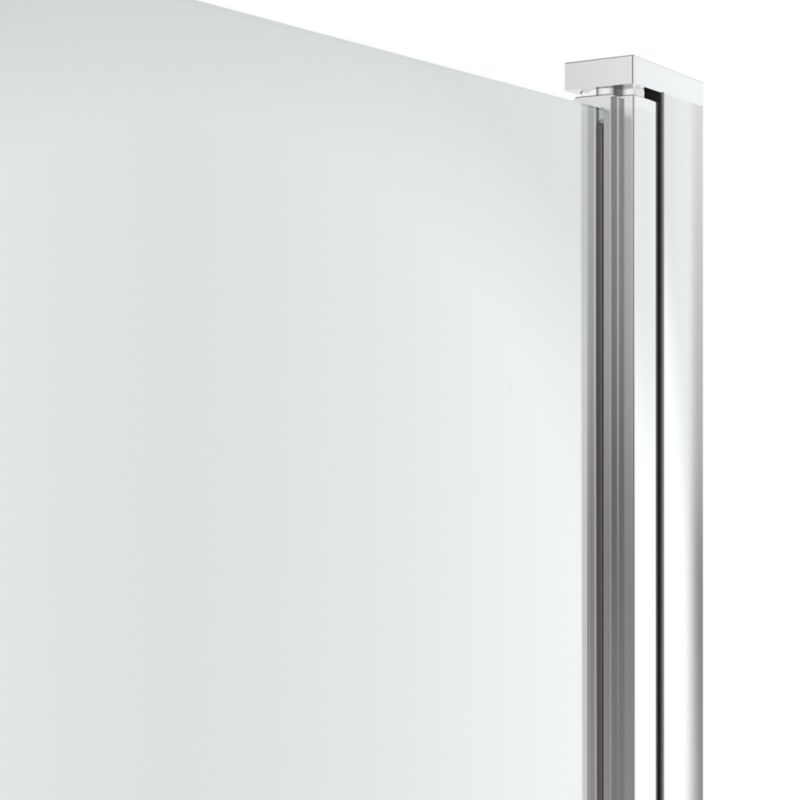 Drzwi prysznicowe składane GoodHome Beloya 80 cm chrom/transparentne