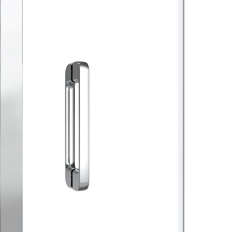 Drzwi prysznicowe składane GoodHome Maza 100 cm chrom/transparentne