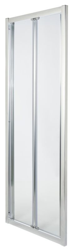 Drzwi prysznicowe składane Onega 80 cm chrom/transparentne