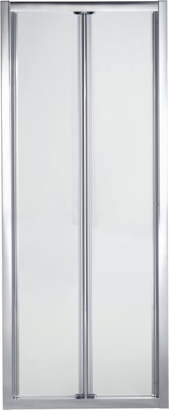 Drzwi prysznicowe składane Onega 80 cm chrom/transparentne