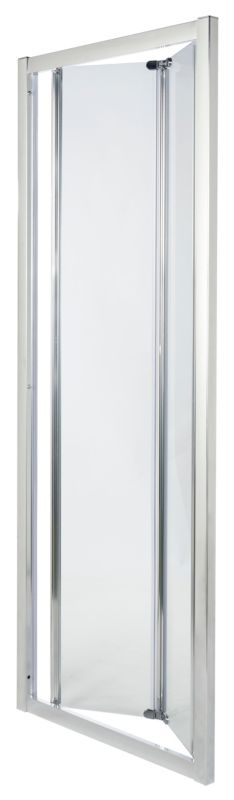 Drzwi prysznicowe składane Onega 80 cm chrom/transparentne