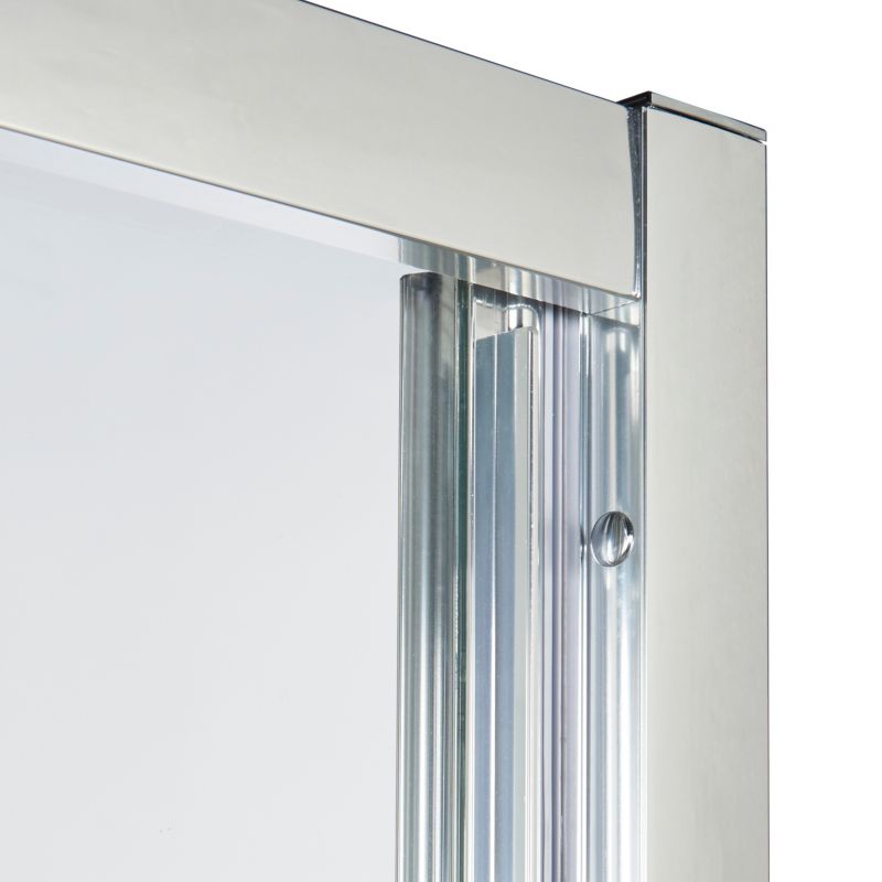 Drzwi prysznicowe składane Onega 80 cm chrom/transparentne